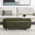 Banc ottoman de rangement, banc ottoman rembourré de bout de lit avec rangement et assise, grand banc de rangement pour couvertures et repose-pieds