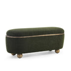Banc ottoman de rangement, banc ottoman rembourré de bout de lit avec rangement et assise, grand banc de rangement pour couvertures et repose-pieds