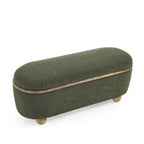 Banc ottoman de rangement, banc ottoman rembourré de bout de lit avec rangement et assise, grand banc de rangement pour couvertures et repose-pieds