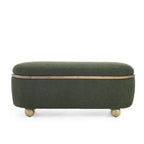 Banc ottoman de rangement, banc ottoman rembourré de bout de lit avec rangement et assise, grand banc de rangement pour couvertures et repose-pieds