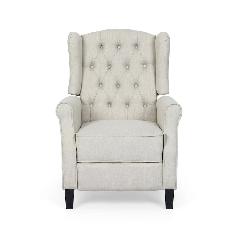 Fauteuil inclinable à dossier inclinable avec oreilles, fauteuil inclinable moderne et confortable