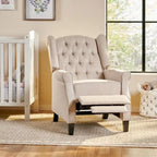 Fauteuil inclinable à dossier inclinable avec oreilles, fauteuil inclinable moderne et confortable