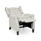 Fauteuil inclinable à dossier inclinable avec oreilles, fauteuil inclinable moderne et confortable