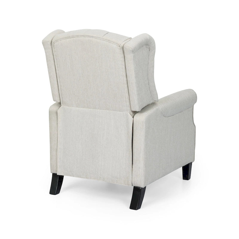 Fauteuil inclinable à dossier inclinable avec oreilles, fauteuil inclinable moderne et confortable
