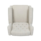 Fauteuil inclinable à dossier inclinable avec oreilles, fauteuil inclinable moderne et confortable