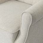 Fauteuil inclinable à dossier inclinable avec oreilles, fauteuil inclinable moderne et confortable