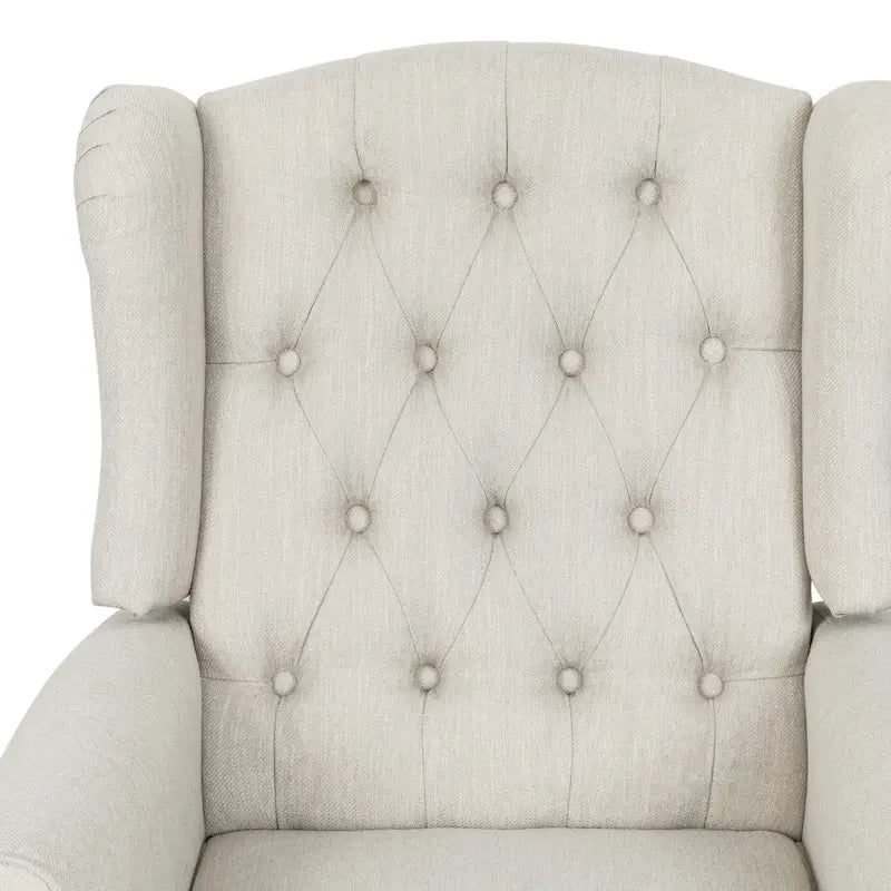 Fauteuil inclinable à dossier inclinable avec oreilles, fauteuil inclinable moderne et confortable