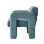 Fauteuil d'appoint moderne vert 31,1 cm avec mousse haute densité