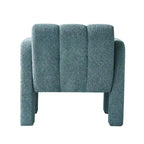 Fauteuil d'appoint moderne vert 31,1 cm avec mousse haute densité