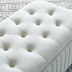 Pouf de rangement 47,24 po