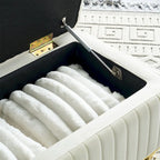 Pouf de rangement 47,24 po