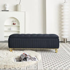 Pouf de rangement 47,24 po