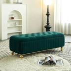 Pouf de rangement 47,24 po