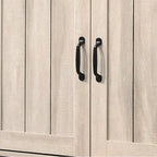 Meuble à chaussures moderne de style 45W à 3 portes, avec 6 étagères réglables