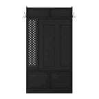 Porte-manteau à 6 crochets, banc d'entrée, banc de rangement, pour entrée, couloir