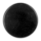 Table d'appoint ronde sur piédestal en bois massif noir HomeRoots 20 - 38,1 cm x 51 cm x 38 cm