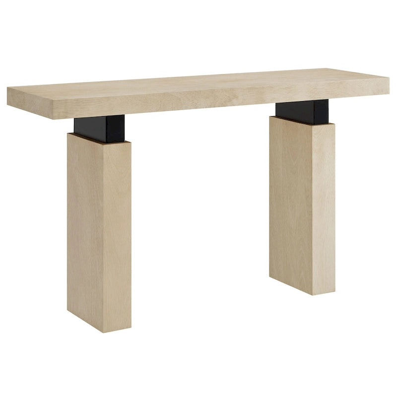 Table console rectangulaire en bois Piston 52