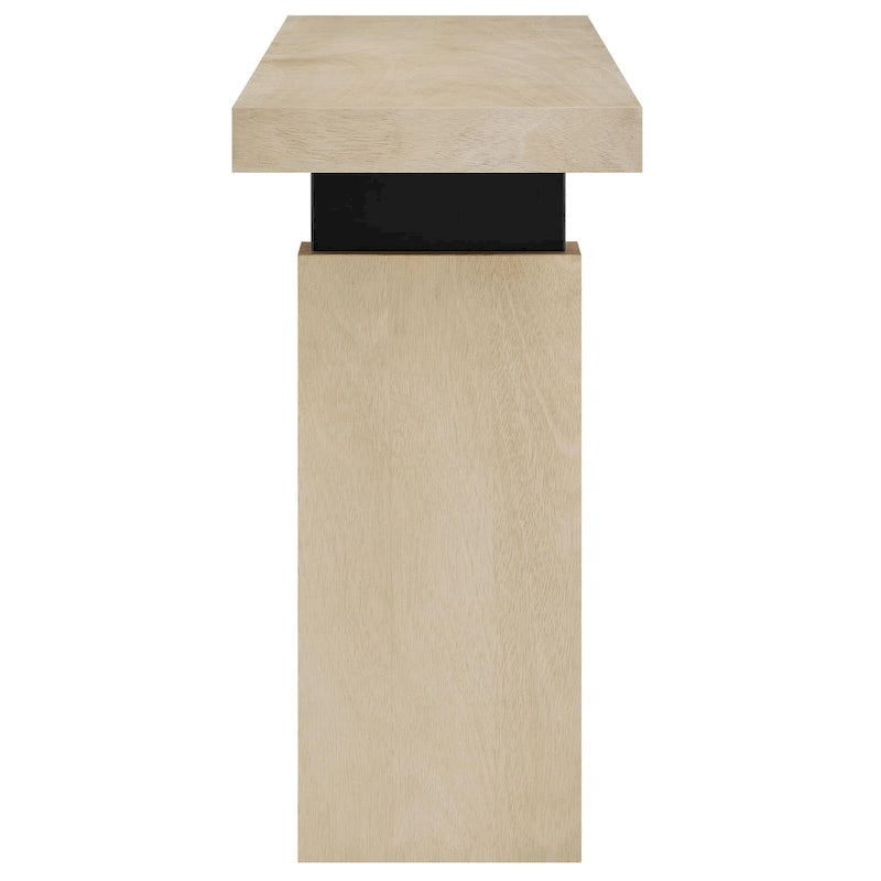 Table console rectangulaire en bois Piston 52
