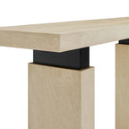 Table console rectangulaire en bois Piston 52