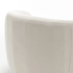 SEYNAR Fauteuil pivotant à 360° en velours moderne et glamour (lot de 2)