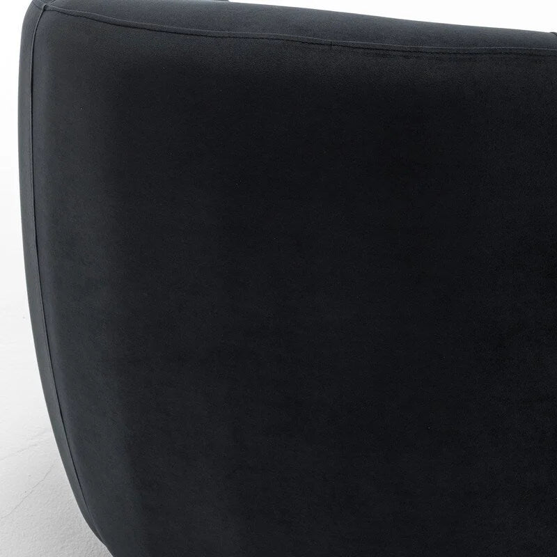 SEYNAR Fauteuil pivotant à 360° en velours moderne et glamour (lot de 2)