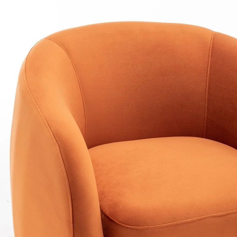 SEYNAR Fauteuil pivotant à 360° en velours moderne et glamour (lot de 2)