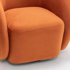 SEYNAR Fauteuil pivotant à 360° en velours moderne et glamour (lot de 2)