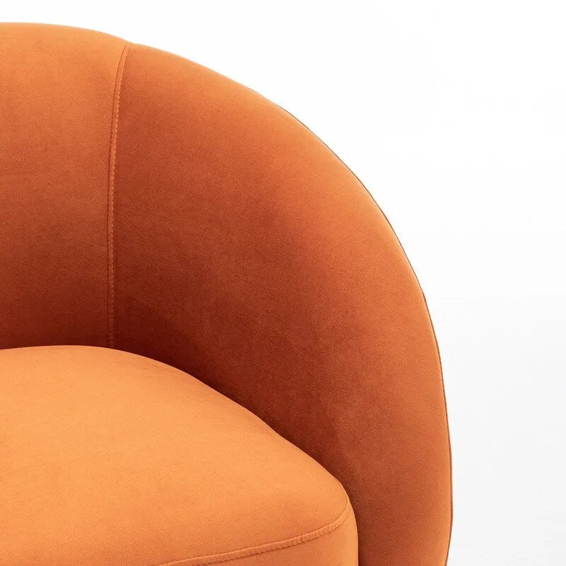 SEYNAR Fauteuil pivotant à 360° en velours moderne et glamour (lot de 2)