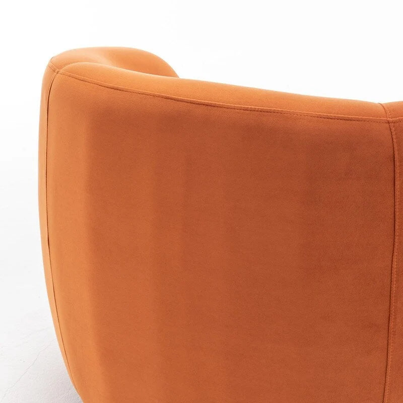 SEYNAR Fauteuil pivotant à 360° en velours moderne et glamour (lot de 2)