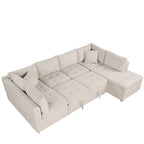 Canapé d'angle inclinable électrique, canapé sectionnel avec porte-gobelets, ports USB et prise électrique pour salon