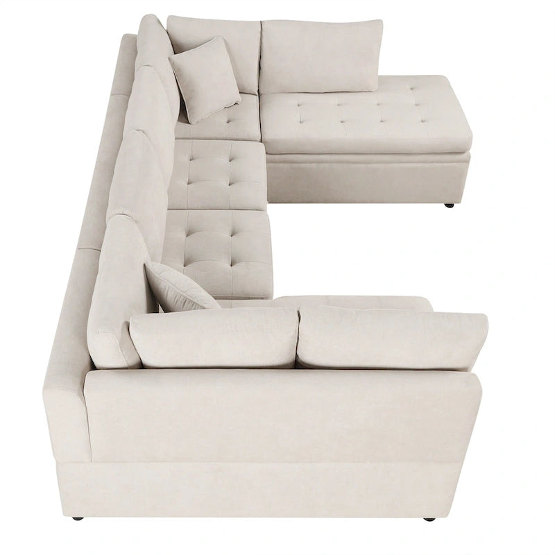 Canapé d'angle inclinable électrique, canapé sectionnel avec porte-gobelets, ports USB et prise électrique pour salon