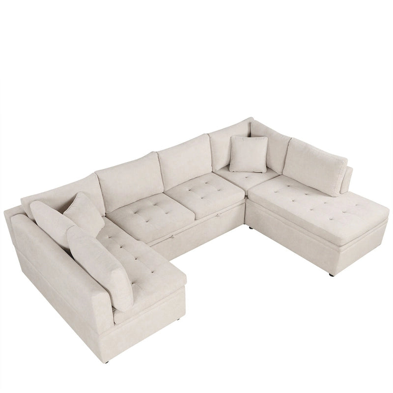 Canapé d'angle inclinable électrique, canapé sectionnel avec porte-gobelets, ports USB et prise électrique pour salon