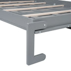 Lit escamotable Queen Size avec rangements supérieurs