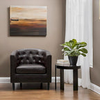 Fauteuil d'appoint, fauteuil tonneau capitonné en similicuir, fauteuil d'appoint moderne du milieu du siècle, fauteuil confortable, fauteuils tonneau