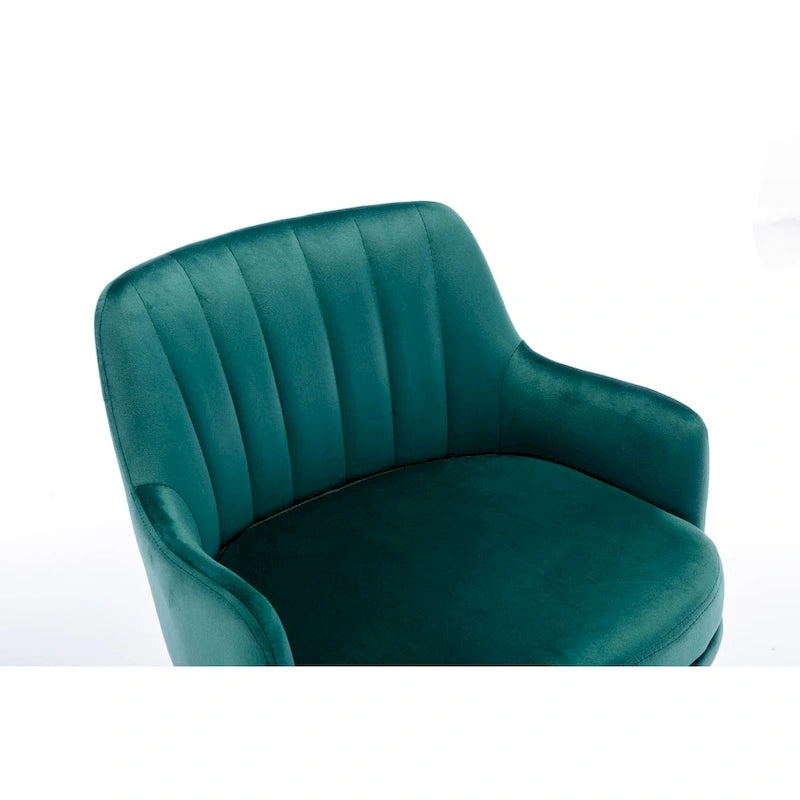 Ensemble de 2 tabourets de bar pivotants sans accoudoirs avec repose-pieds et réglables en hauteur, pour îlot de cuisine avec dossier.