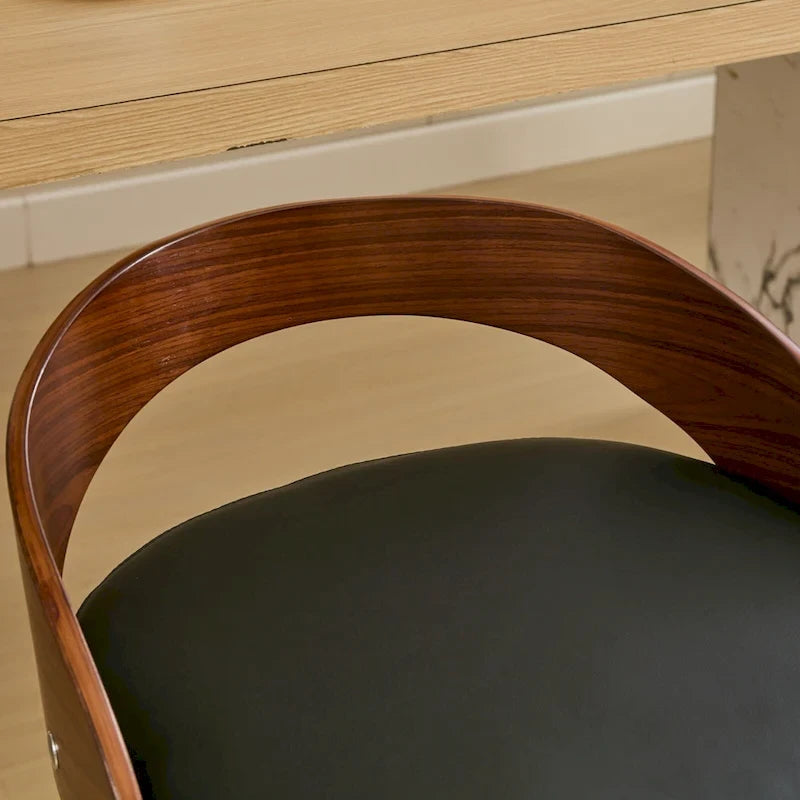 Ensemble de 2 tabourets de bar à hauteur de comptoir, chaises de salle à manger avec assise rembourrée, tabouret de cuisine avec repose-pieds et dossier bas