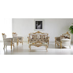 Ensemble de salon Dorena 2 pièces : 2 canapés et 2 fauteuils