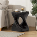 Table d'appoint MGO Twist Shape, texture bois