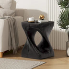 Table d'appoint MGO Twist Shape, texture bois
