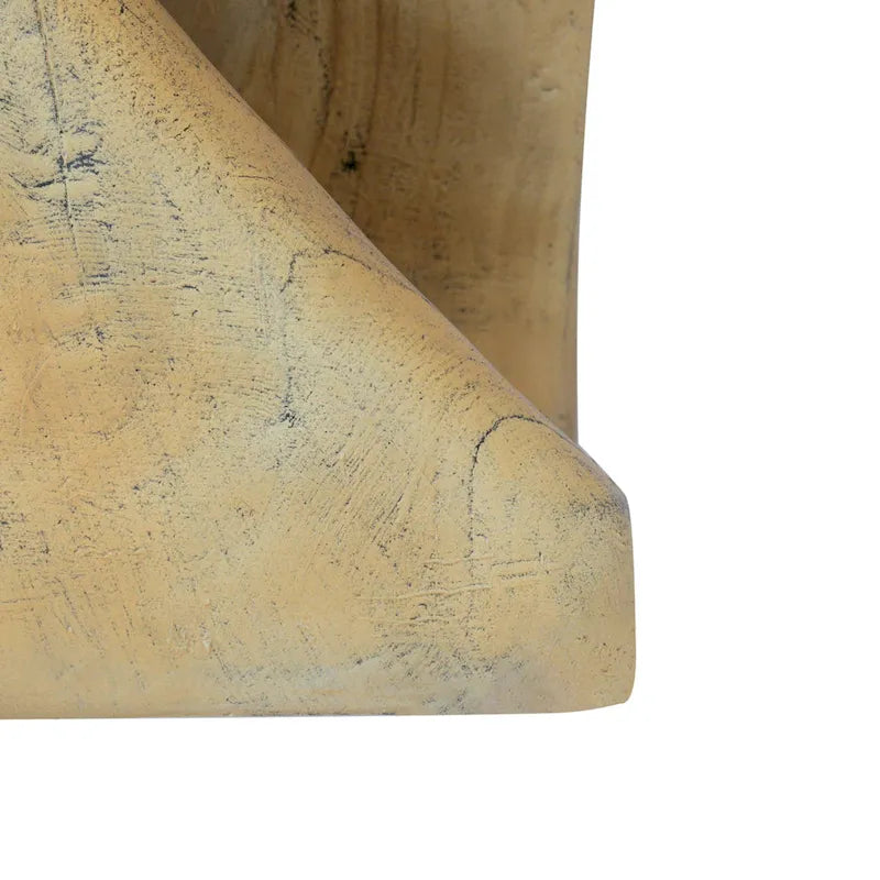 Table d'appoint MGO Twist Shape, texture bois