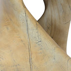 Table d'appoint MGO Twist Shape, texture bois