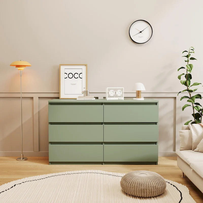 Grande commode à 6 tiroirs