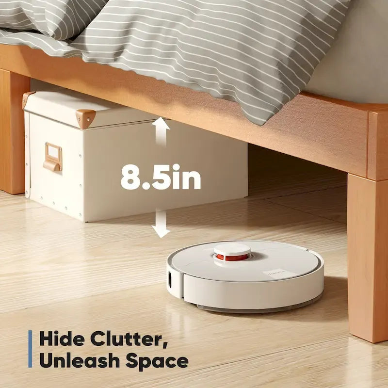 Lit plateforme en bois massif de taille Queen, capacité de 454 kg, rangement sous le lit (sans tête de lit)