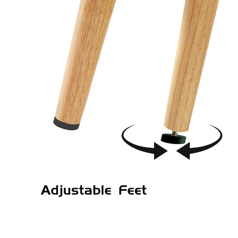 Meuble TV 55,12 avec double porte coulissante, pieds en bois massif et étagère réglable pour salon