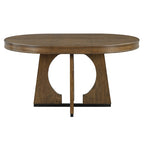 Ensemble de salle à manger vintage 5 pièces avec table extensible et 4 chaises