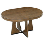 Ensemble de salle à manger vintage 5 pièces avec table extensible et 4 chaises