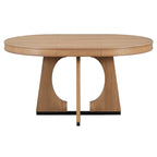 Ensemble de salle à manger vintage 5 pièces avec table extensible et 4 chaises