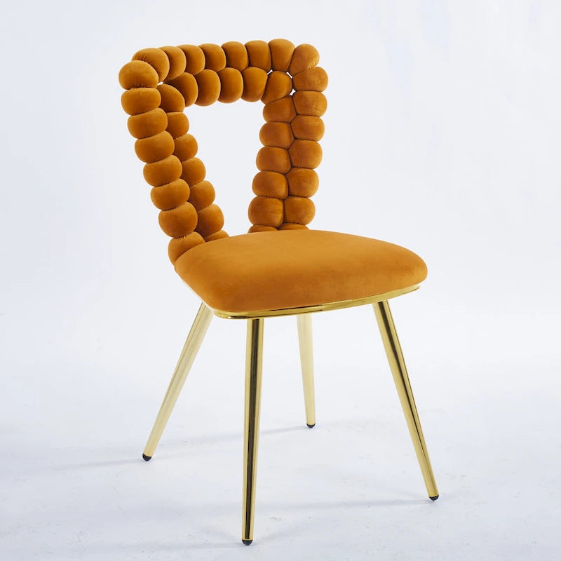 22.04 Fauteuils d'appoint avec pieds en fer (lot de 2)