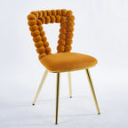 22.04 Fauteuils d'appoint avec pieds en fer (lot de 2)