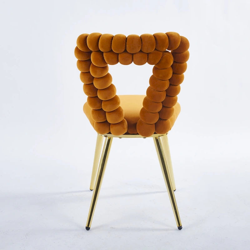 22.04 Fauteuils d'appoint avec pieds en fer (lot de 2)